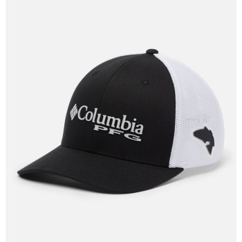 Columbia Petten Heren, PFG Mesh Ball Zwart, 45IPFOEVM